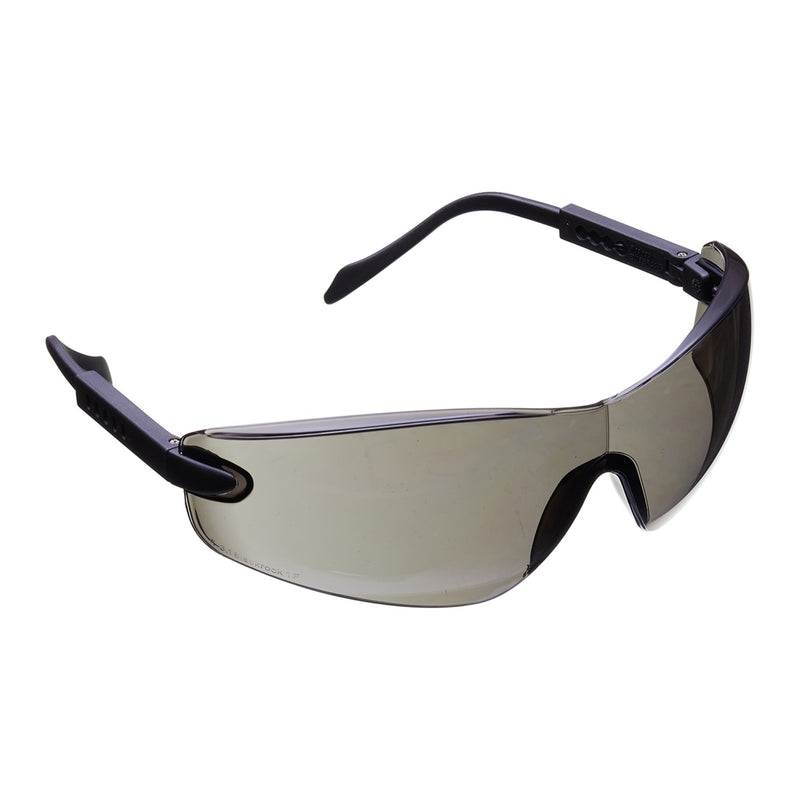 Blackrock Safety Spectacles with Arm Adjust - Smoke