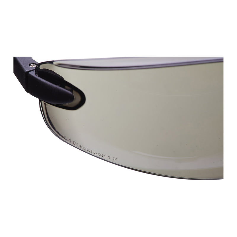 Blackrock Safety Spectacles with Arm Adjust - Smoke