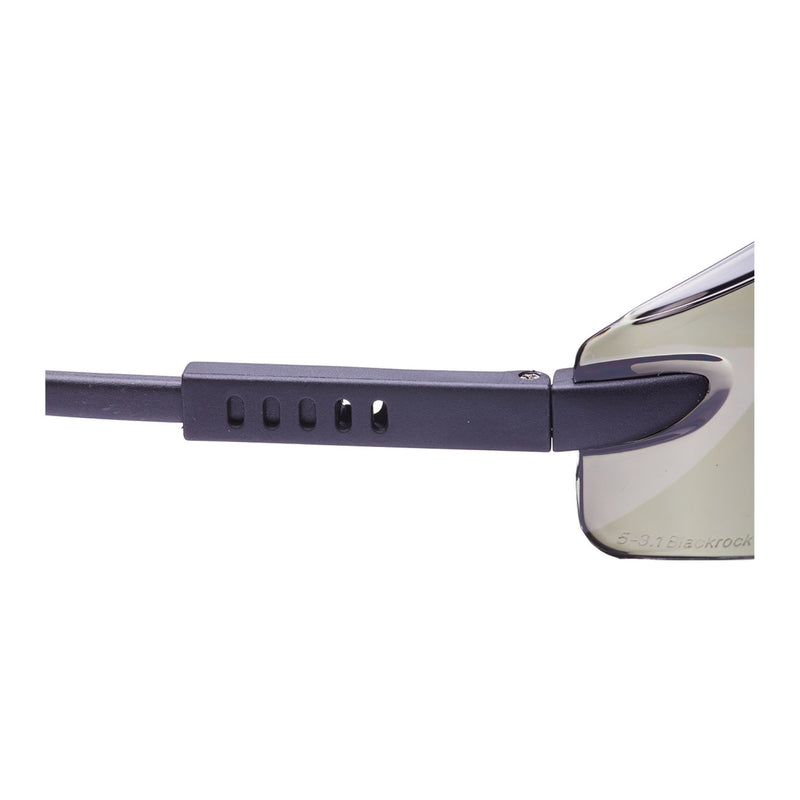 Blackrock Safety Spectacles with Arm Adjust - Smoke