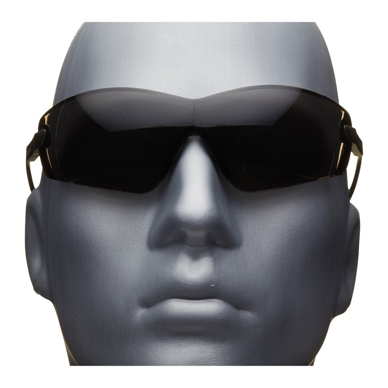 Blackrock Safety Spectacles with Arm Adjust - Smoke