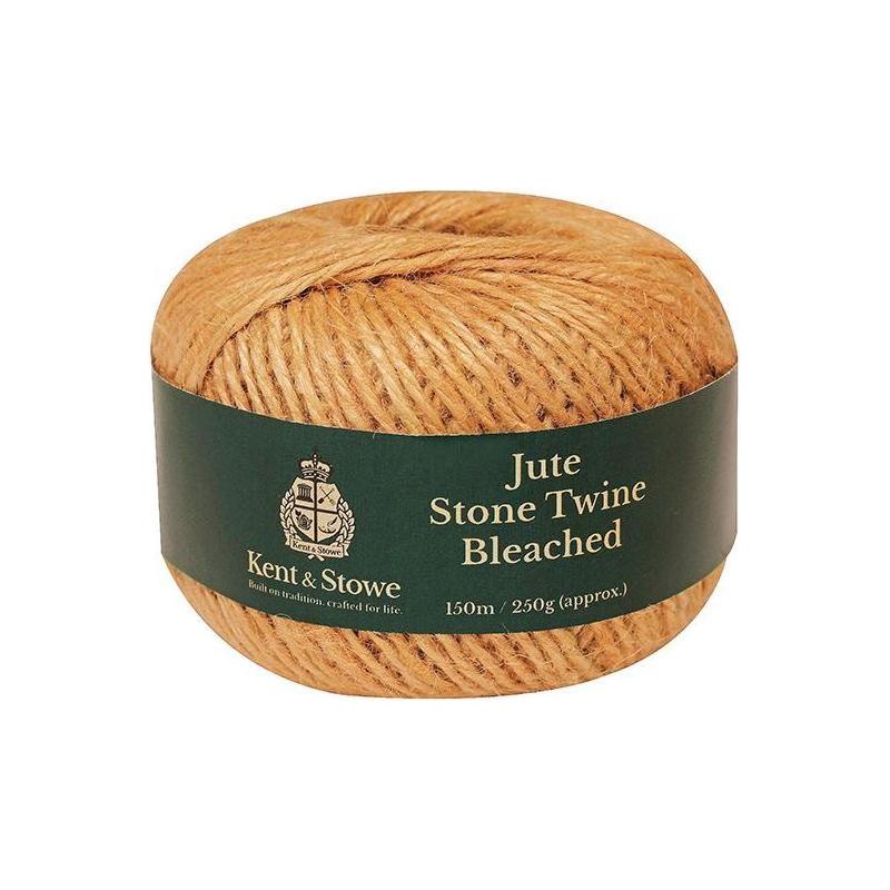Kent & Stowe Jute Twine Bleached Stone 150m (250g) Kent & Stowe - RockBottom Northampton