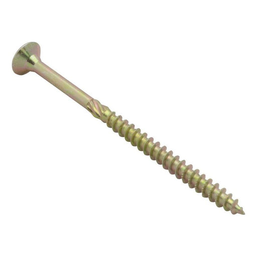 Forgefix Spectre™ PZ Compatible Wood Screw CSK ZYP 5.0 x 80mm Box 100 ForgeFix - RockBottom Northampton