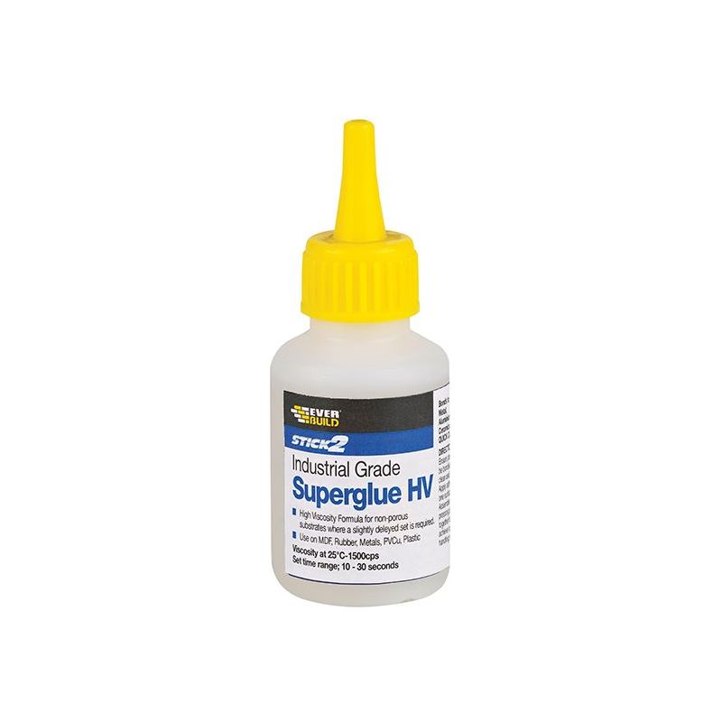 Everbuild Sika Industrial Superglue HV 20g Everbuild Sika - RockBottom Northamptin
