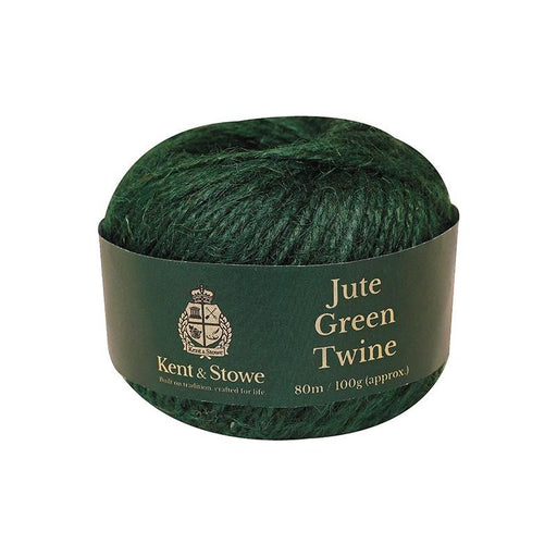Kent & Stowe Jute Twine Green 80m (100g) Kent & Stowe - RockBottom Northampton