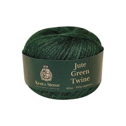 Kent & Stowe Jute Twine Green 80m (100g) Kent & Stowe - RockBottom Northampton