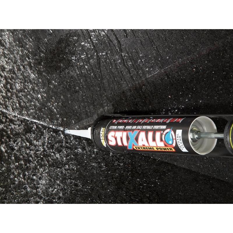 Everbuild Sika Stixall Extreme Power Cartridge Clear 290ml Everbuild Sika - RockBottom Northamptin
