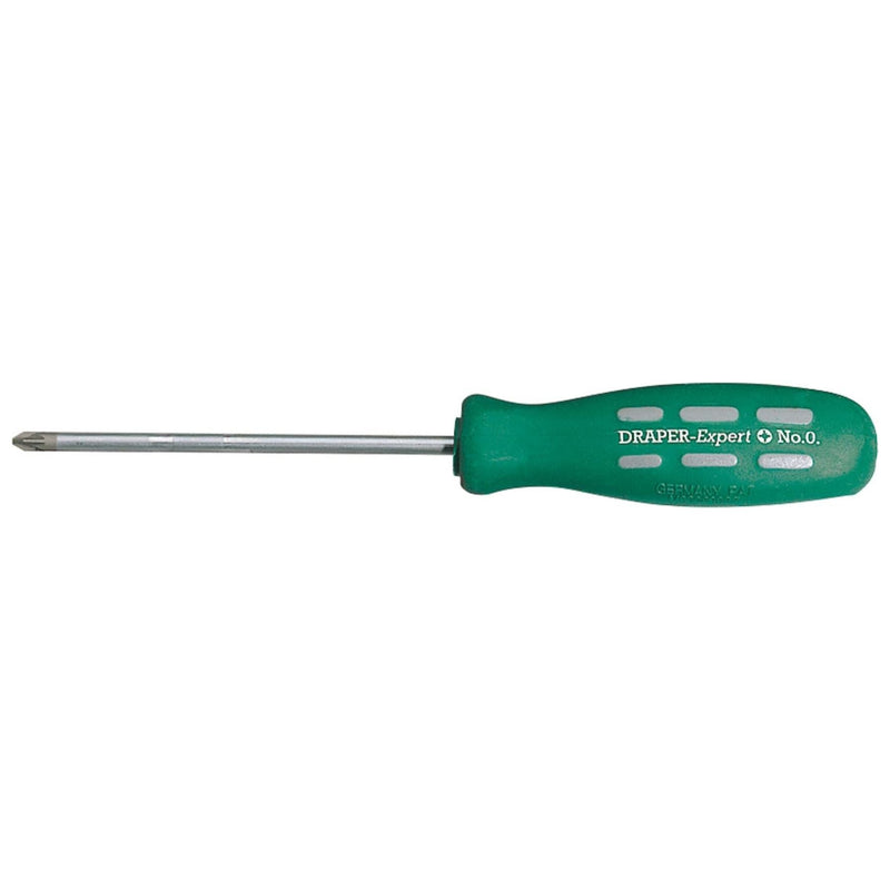 Draper PZ Type Mechanic's Screwdriver, 75mm, No.0 (Sold Loose) 67861 Draper - Town Tools 