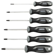Draper Draper TX-STAR Soft Grip Screwdriver Set (6 Piece) Draper - Town Tools