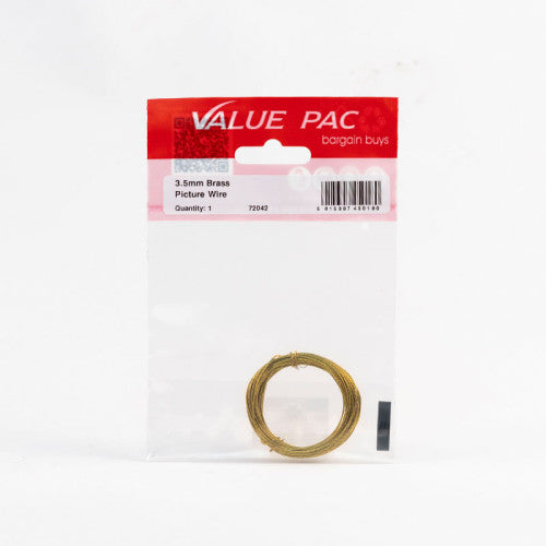 3.5m Brass Picture Wire
