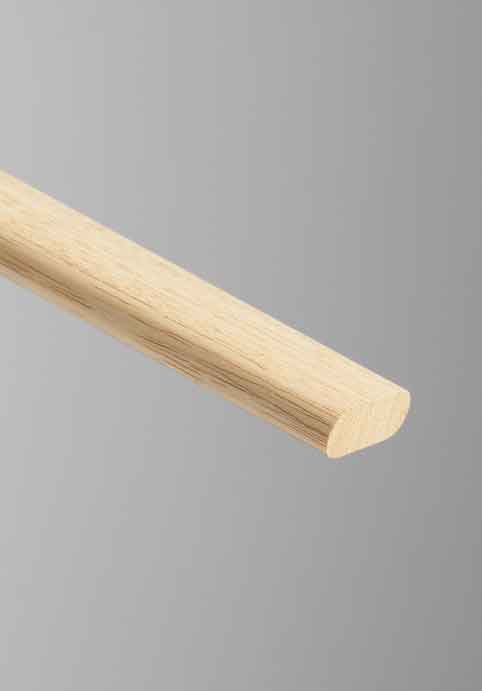 Cheshire Mouldings Airer Lathe Light Hardwood Moulding 12 x 30mm x 2.4m