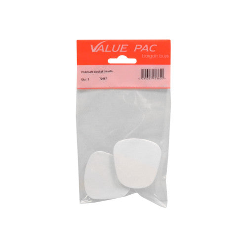 White Plastic Childsafe Socket Insert