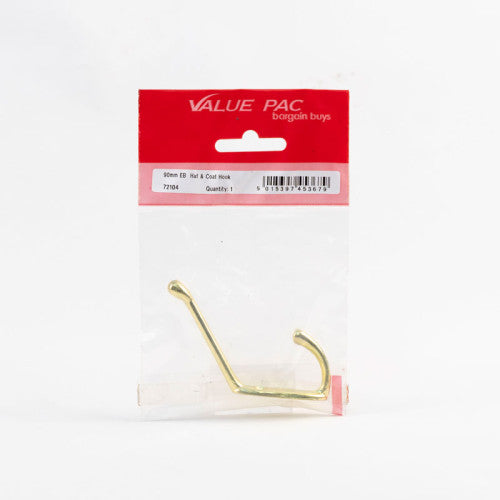 90mm EB Die Cast Hat & Coat Hooks