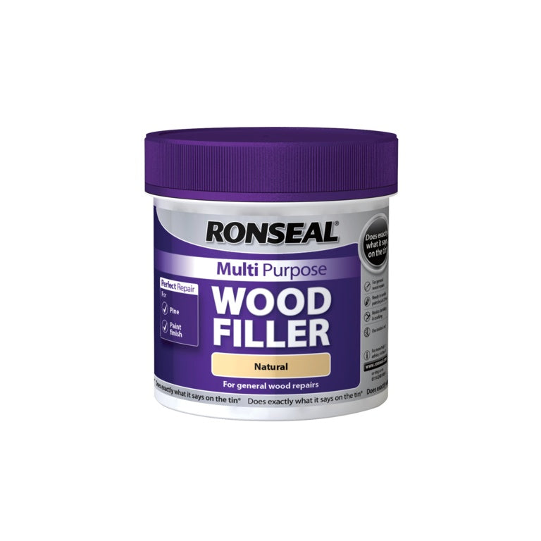 Ronseal Multi Purpose Wood Filler 465g Natural