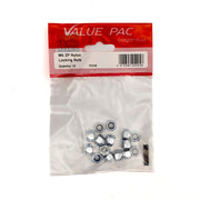 M6 ZP Nylon Locking Nuts (Pack of 15)