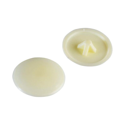 Forgefix Pozi Compatible Cover Cap Cream No.6-8 Forge Pack 50 ForgeFix - RockBottom Northampton
