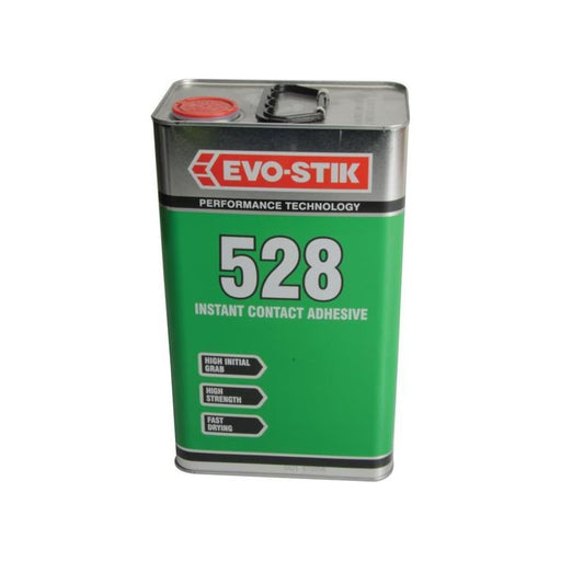 Evo-Stik 528 Instant Contact Adhesive 5 Litre EVO-STIK - RockBottom Northamptin