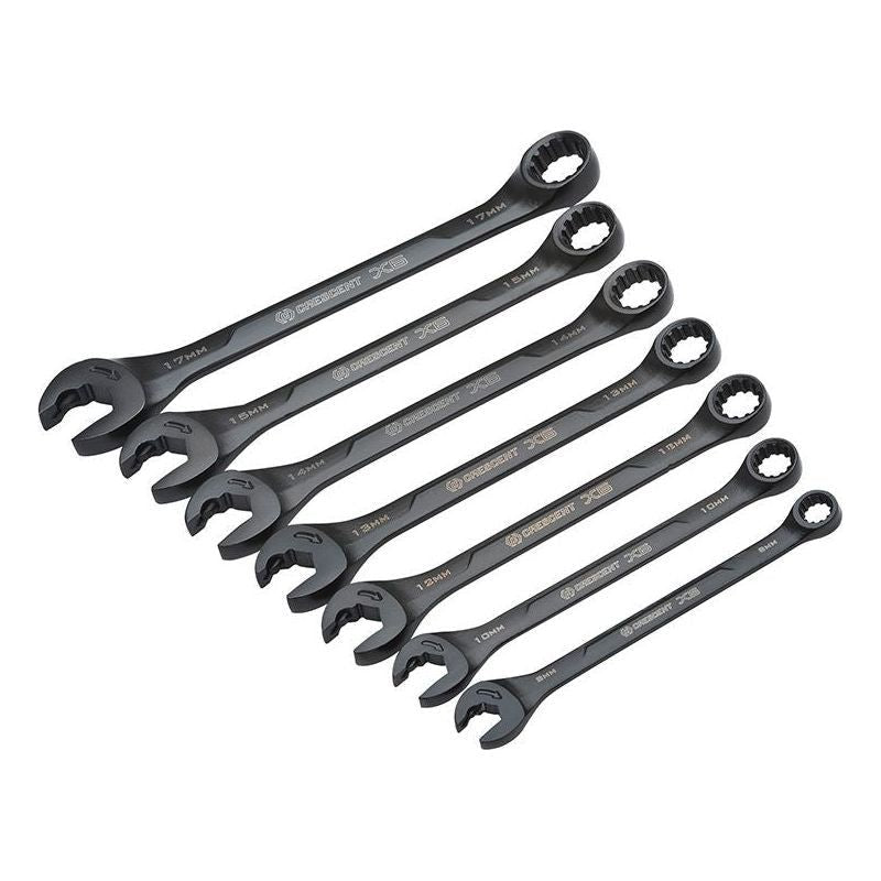 Crescent® X6™ Open End Ratcheting Spanner Set, 7 Piece Crescent® - RockBottom Northampton