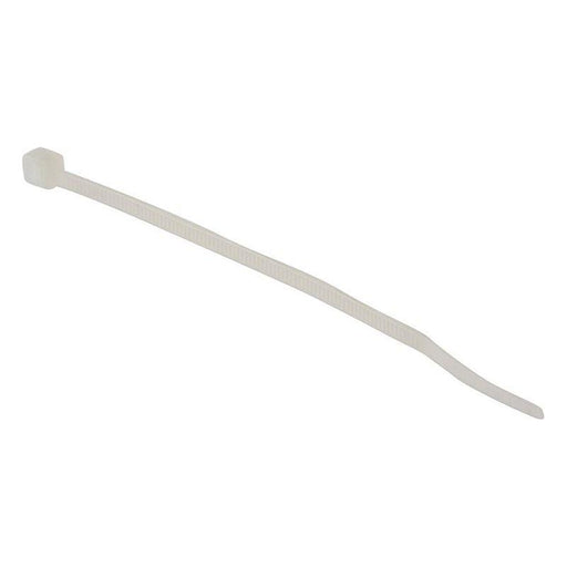 Forgefix Cable Tie Natural/Clear 2.5 x 100mm (Bag 100) ForgeFix - RockBottom Northampton