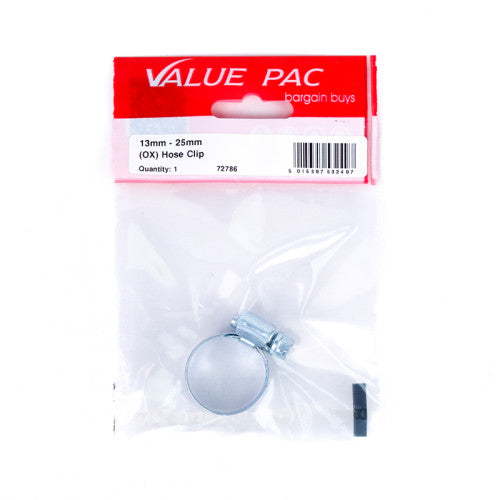 13mm - 25mm (OX) Hose Clip