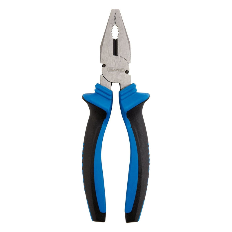 Draper Soft Grip Combination Pliers, 180mm Draper - Town Tools