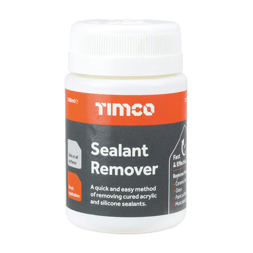 TIMCO Sealant Remover, Dissolves Silicone Sealant, Easy to use Brush Bottle