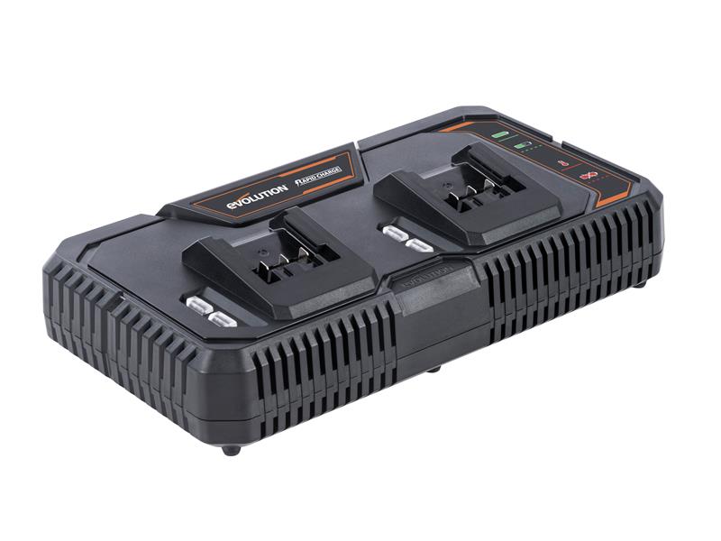 Evolution - R18RCH-Li2 EXT Double Dock Rapid Charger 18V Li-ion