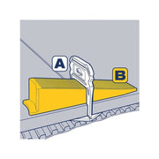 Vitrex LASHXL Tile Levelling Wedges (100) Vitrex - RockBottom Northampton