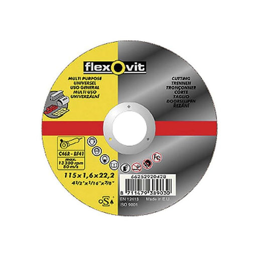 Flexovit Multi-Purpose Cutting Disc 230 x 22mm Flexovit - RockBottom Northampton