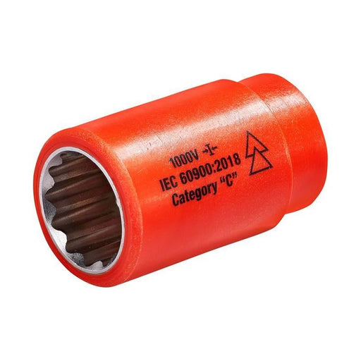Itl Insulated Insulated 1/2in Drive Socket 21mm ITL Insulated - RockBottom Northampton