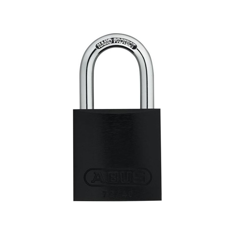 Abus Mechanical 72/40mm Aluminium Padlock Black Keyed Alike TT00260 ABUS Mechanical - RockBottom Northampton 
