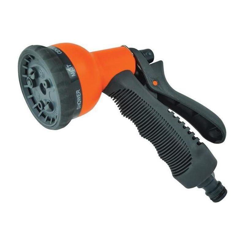 Faithfull Plastic 8 Pattern Adjustable Spray Gun Faithfull - RockBottom Northampton