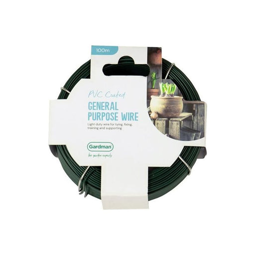 Gardman PVC Coated Wire 1.2mm x 100m Gardman - RockBottom Northampton