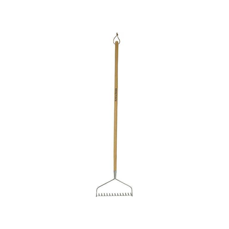 Kent & Stowe Stainless Steel Long Handled Soil Rake, FSC® Kent & Stowe - RockBottom Northampton