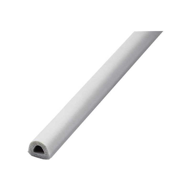 Faithfull EPDM Draught Excluder White 24M 9 x 7.5mm Faithfull - RockBottom Northampton