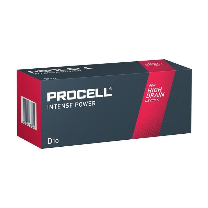 Duracell D Cell PROCELL® Intense Alkaline Batteries (Pack 10) Duracell - RockBottom Northampton
