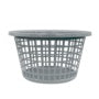 TML Round Laundry Basket Silver