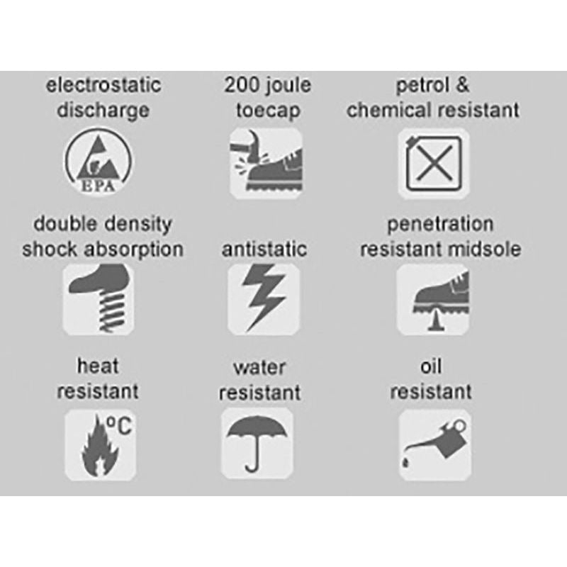 Dewalt Power Tools Radial Safety Boots Brown UK 7 EUR 41 DeWALT Power Tools - RockBottom Northampton