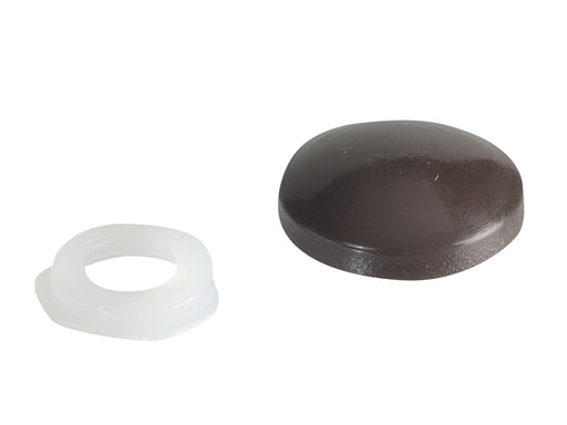 ForgeFix Domed Cover Cap Dark Brown No. 6-8 ForgePack 20