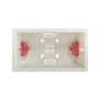 Securlec 2 Gang Dry Lining Box 47mm Deep