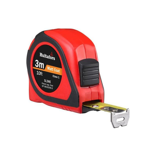 Hultafors SL3ME Short Steel Tape 3m/10ft (Width 16mm) Hultafors - RockBottom Northampton