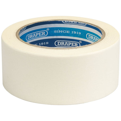 Draper Masking Tape Roll, 50m x 50mm 63480 Draper - Town Tools 