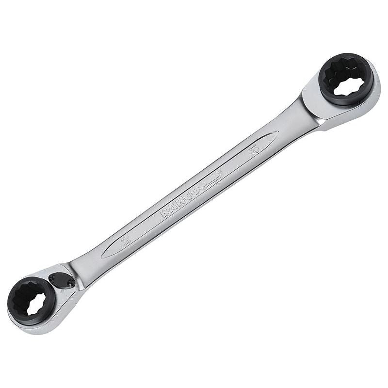 Bahco S4RM Series Reversible Ratchet Spanner 16/17/18/19mm Bahco - RockBottom Northampton