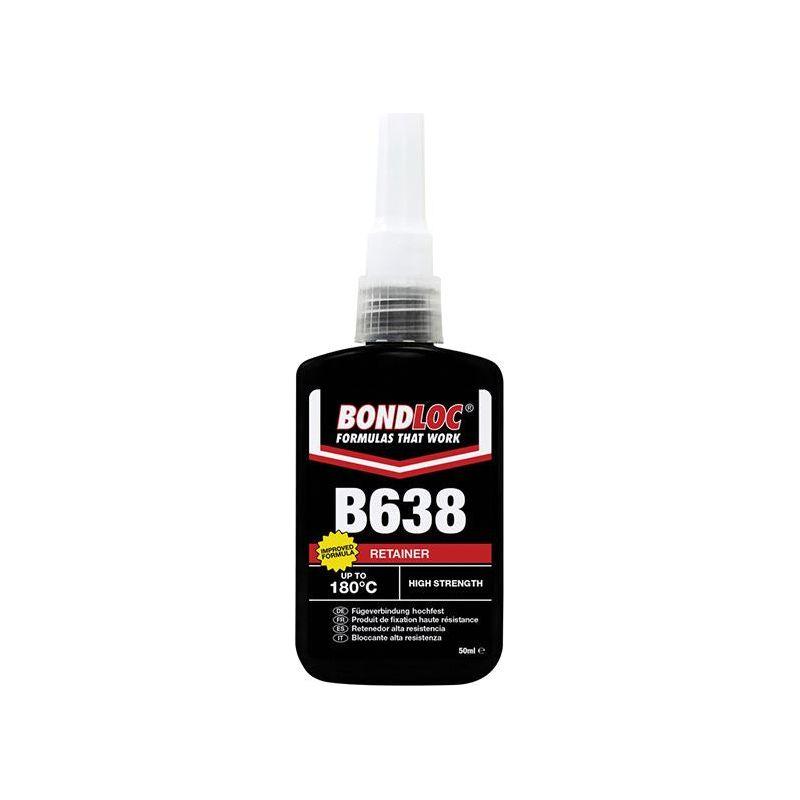 Bondloc B638 High Strength Retaining Compound 50ml Bondloc - RockBottom Northampton