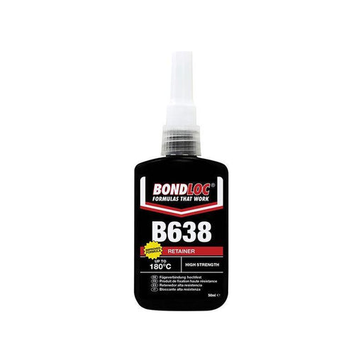 Bondloc B638 High Strength Retaining Compound 50ml Bondloc - RockBottom Northampton