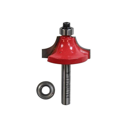 Faithfull Router Bit TCT 9.5mm Rounding Over 1/4in Shank Faithfull - RockBottom Northampton