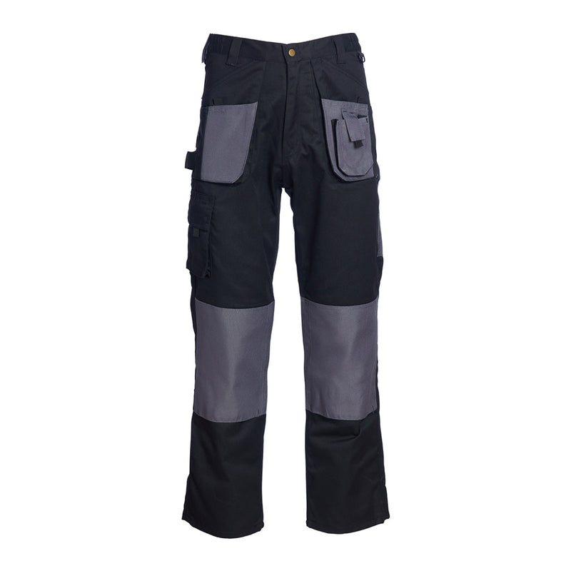 Blackrock Workman Trousers - Black/Grey 40" Waist Regular Leg