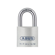 Abus Mechanical 80TI/60mm TITALIUM™ Padlock Keyed Alike KA8011 ABUS Mechanical - RockBottom Northampton 