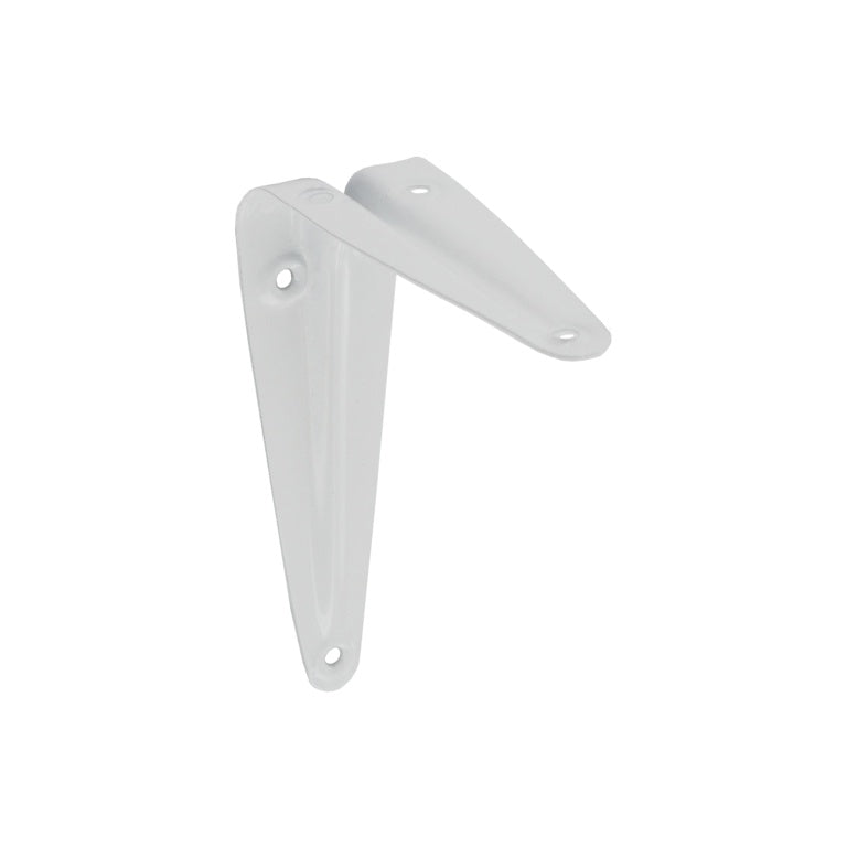 Smiths Ironmongery London Pattern Shelf Bracket 9 x 7" (225 x 175mm) White, Pack 20