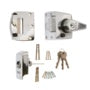 Era BS High Security Nightlatch 40mm Finish: Polished Chrome Body - Chrome Cylinder