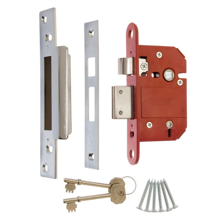 Era Fortress Mortice Sashlock Satin  76mm